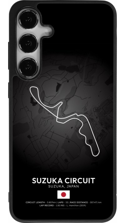 Samsung Galaxy S24+ Case Hülle - Silikon schwarz F1 Track 2025 Japan