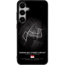 Coque Samsung Galaxy S24+ - Silicone rigide noir F1 Track 2025 Singapore