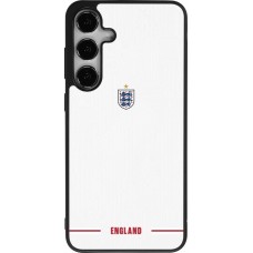 Samsung Galaxy S24+ Case Hülle - Silikon schwarz England 2026 personalisierbares Fussballtrikot
