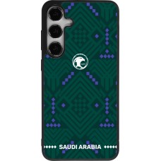 Samsung Galaxy S24+ Case Hülle - Silikon schwarz Saudi Arabien 2026 personalisierbares Fussballtrikot