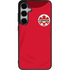 Samsung Galaxy S24+ Case Hülle - Silikon schwarz Kanada 2022 personalisierbares Fussballtrikot