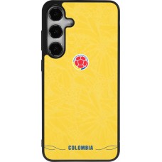 Samsung Galaxy S24+ Case Hülle - Silikon schwarz Kolumbien 2026 personalisierbares Fussballtrikot