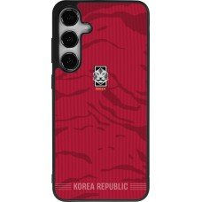 Samsung Galaxy S24+ Case Hülle - Silikon schwarz Südkorea 2026 personalisierbares Fussballtrikot