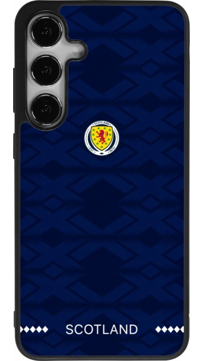 Samsung Galaxy S24+ Case Hülle - Silikon schwarz Schottland 2026 personalisierbares Fussballtrikot