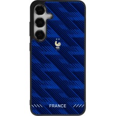 Samsung Galaxy S24+ Case Hülle - Silikon schwarz Frankreich 2026 personalisierbares Fussballtrikot