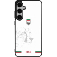 Samsung Galaxy S24+ Case Hülle - Silikon schwarz Iran 2026 personalisierbares Fussballtrikot