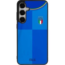 Samsung Galaxy S24+ Case Hülle - Silikon schwarz Italien 2022 personalisierbares Fußballtrikot