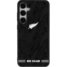 Samsung Galaxy S24+ Case Hülle - Silikon schwarz Neuseeland 2026 personalisierbares Fussballtrikot