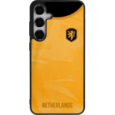 Samsung Galaxy S24+ Case Hülle - Silikon schwarz Holland 2022 personalisierbares Fußballtrikot