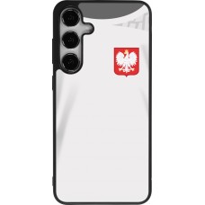 Samsung Galaxy S24+ Case Hülle - Silikon schwarz Polen 2022 personalisierbares Fussballtrikot