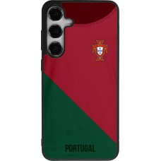 Samsung Galaxy S24+ Case Hülle - Silikon schwarz Fussballtrikot Portugal2022
