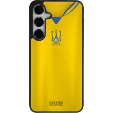 Samsung Galaxy S24+ Case Hülle - Silikon schwarz Fussballtrikot Ukraine