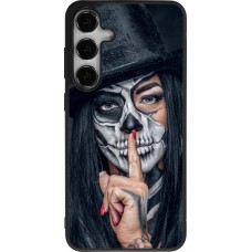 Samsung Galaxy S24+ Case Hülle - Silikon schwarz Halloween 18 19