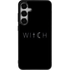 Samsung Galaxy S24+ Case Hülle - Silikon schwarz Halloween 22 witch word