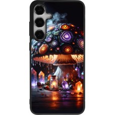 Samsung Galaxy S24+ Case Hülle - Silikon schwarz Halloween Zaubertrank Magie
