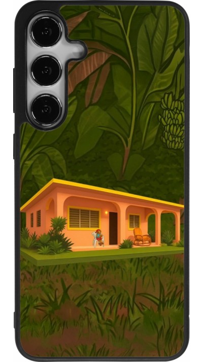 Samsung Galaxy S24+ Case Hülle - Silikon schwarz Benitos house DTMF