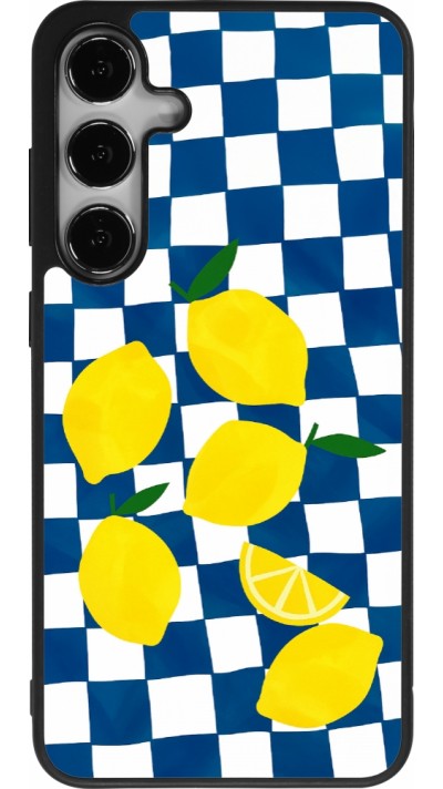 Samsung Galaxy S24+ Case Hülle - Silikon schwarz Illustration lemons 2026