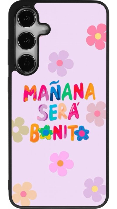 Samsung Galaxy S24+ Case Hülle - Silikon schwarz Karol G Manana sera bonito