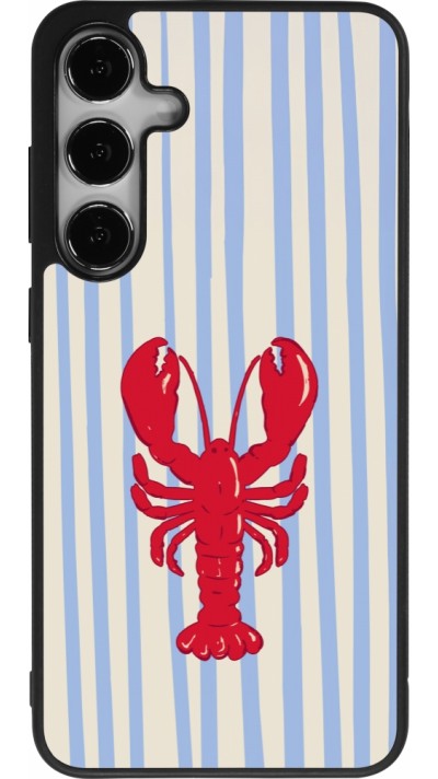 Samsung Galaxy S24+ Case Hülle - Silikon schwarz Red lobster 2026