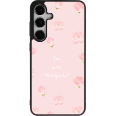 Samsung Galaxy S24+ Case Hülle - Silikon schwarz Mom 2023 your are magical