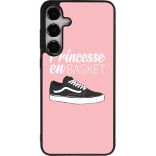 Samsung Galaxy S24+ Case Hülle - Silikon schwarz princesse en basket