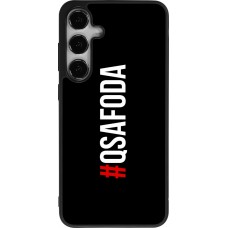 Samsung Galaxy S24+ Case Hülle - Silikon schwarz Qsafoda 1