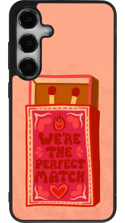 Samsung Galaxy S24+ Case Hülle - Silikon schwarz Saint Valentines Day 26 Perfect Match