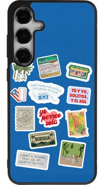 Samsung Galaxy S24+ Case Hülle - Silikon schwarz Seals of the Dominican Republic DTMF