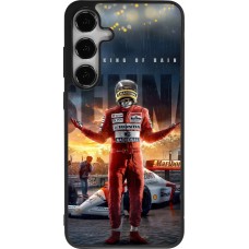 Coque Samsung Galaxy S24+ - Silicone rigide noir Senna The King of Rain