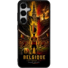 Samsung Galaxy S24+ Case Hülle - Silikon schwarz Fussball Belgien splash 2026