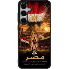 Samsung Galaxy S24+ Case Hülle - Silikon schwarz Fussball Ägypten splash 2026