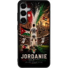 Samsung Galaxy S24+ Case Hülle - Silikon schwarz Fussball Jordanien splash 2026