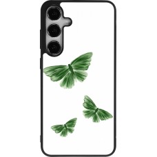Samsung Galaxy S24+ Case Hülle - Silikon schwarz Butterflies 2026