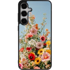 Samsung Galaxy S24+ Case Hülle - Silikon schwarz Spring flowers 2026