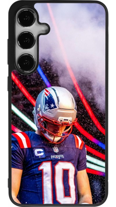 Samsung Galaxy S24+ Case Hülle - Silikon schwarz Super Bowl 26 Patriots 3