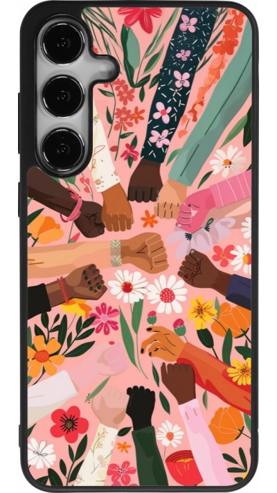 Samsung Galaxy S24+ Case Hülle - Silikon schwarz Womens day 2026 8