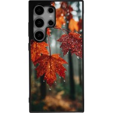 Samsung Galaxy S24 Ultra Case Hülle - Silikon schwarz Autumn 25 Rain