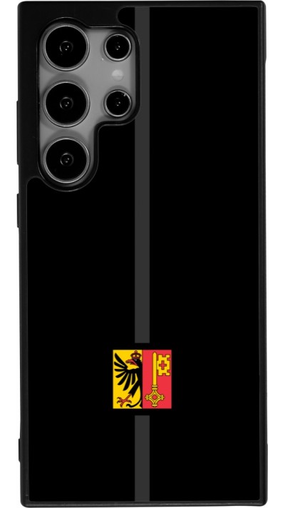 Samsung Galaxy S24 Ultra Case Hülle - Silikon schwarz Kanton GE schwarz