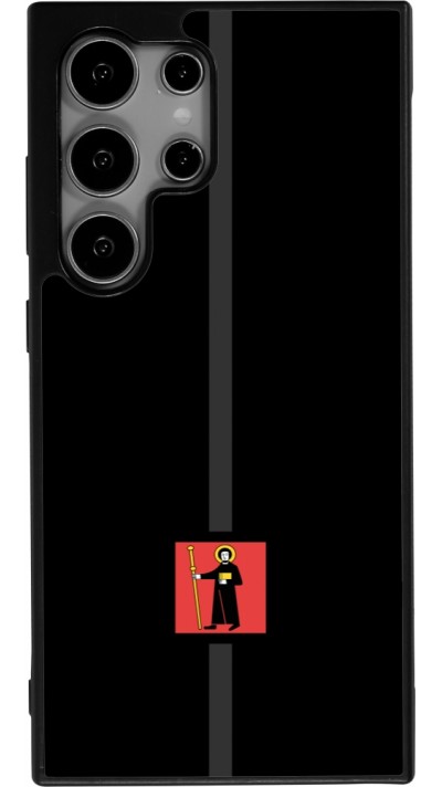 Samsung Galaxy S24 Ultra Case Hülle - Silikon schwarz Kanton GL schwarz