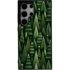 Samsung Galaxy S24 Ultra Case Hülle - Silikon schwarz Christmas 25 Pattern Xmas Tree