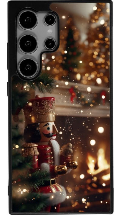 Samsung Galaxy S24 Ultra Case Hülle - Silikon schwarz Christmas 25 Xmas Nutcracker