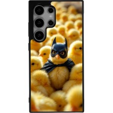 Samsung Galaxy S24 Ultra Case Hülle - Silikon schwarz Easter 2026 Chicken Batman