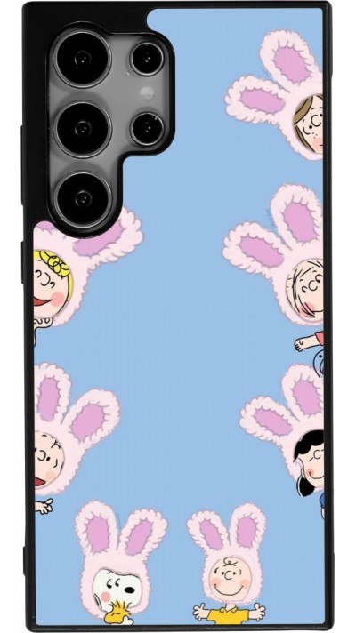 Samsung Galaxy S24 Ultra Case Hülle - Silikon schwarz Easter 2026 Snoopy