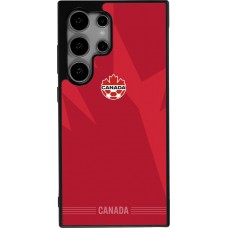 Samsung Galaxy S24 Ultra Case Hülle - Silikon schwarz Kanada 2026 personalisierbares Fussballtrikot