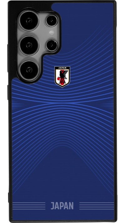 Samsung Galaxy S24 Ultra Case Hülle - Silikon schwarz Japan 2022 personalisierbares Fussballtrikot