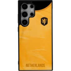 Samsung Galaxy S24 Ultra Case Hülle - Silikon schwarz Holland 2022 personalisierbares Fußballtrikot