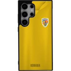 Samsung Galaxy S24 Ultra Case Hülle - Silikon schwarz Fussballtrikot Rumänien