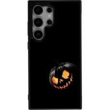 Samsung Galaxy S24 Ultra Case Hülle - Silikon schwarz Halloween 2023 discreet pumpkin
