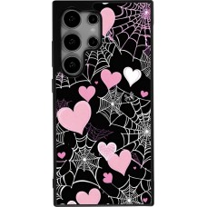 Samsung Galaxy S24 Ultra Case Hülle - Silikon schwarz Halloween 2024 girly