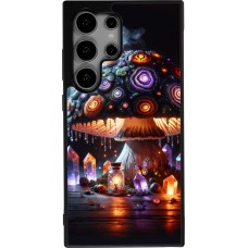 Samsung Galaxy S24 Ultra Case Hülle - Silikon schwarz Halloween Zaubertrank Magie
